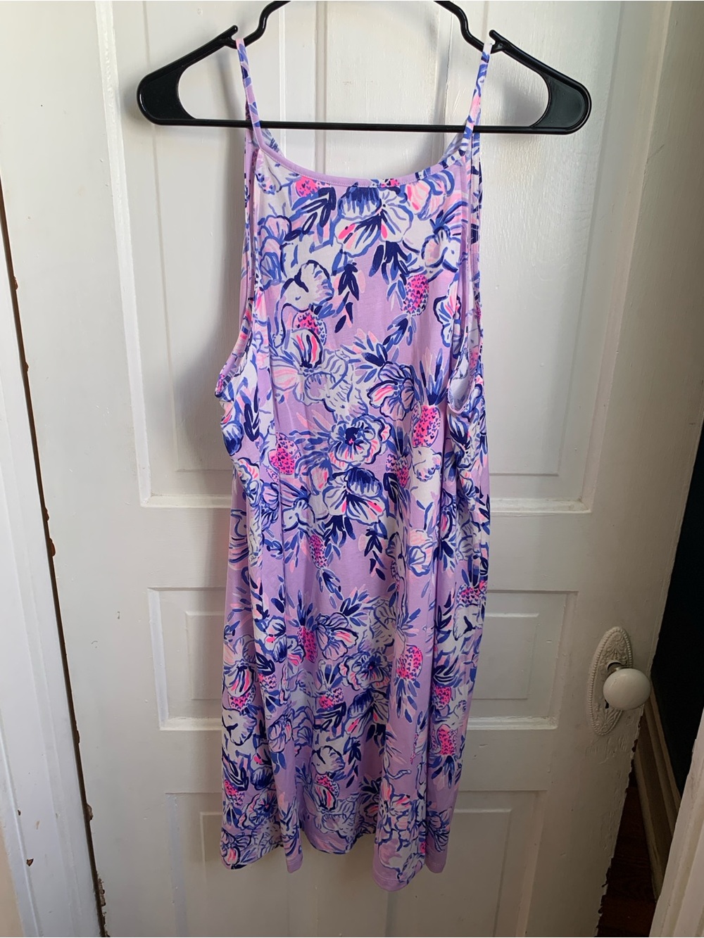 Lilly Pulitzer Margot Swing Dress Large Pima Cotton